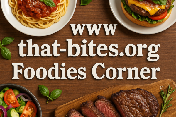 www that-bites .org Foodies Corner